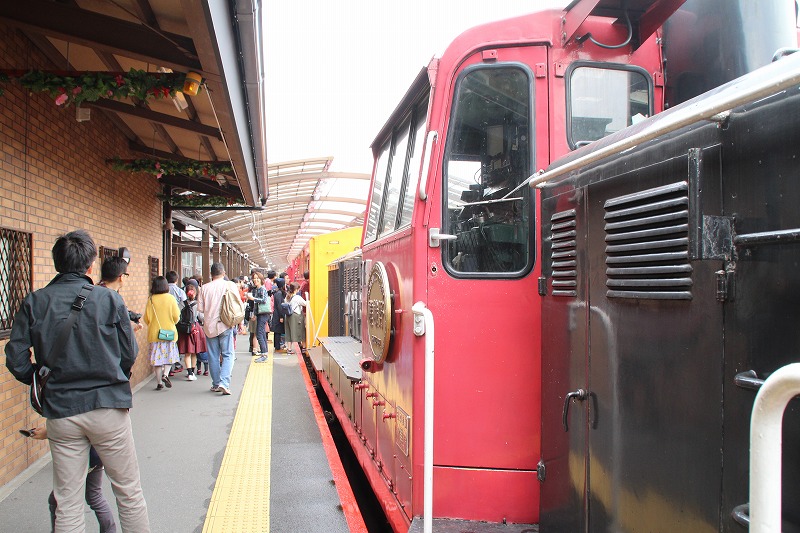 京都訪問ブログ18｜嵐山トロッコ列車8
